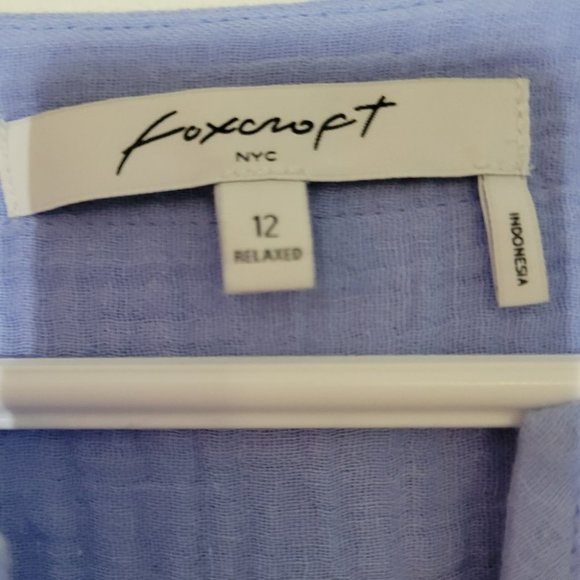 𝅺Fortrop tunic blouse V neck Light Cotton - Picture 6 of 7